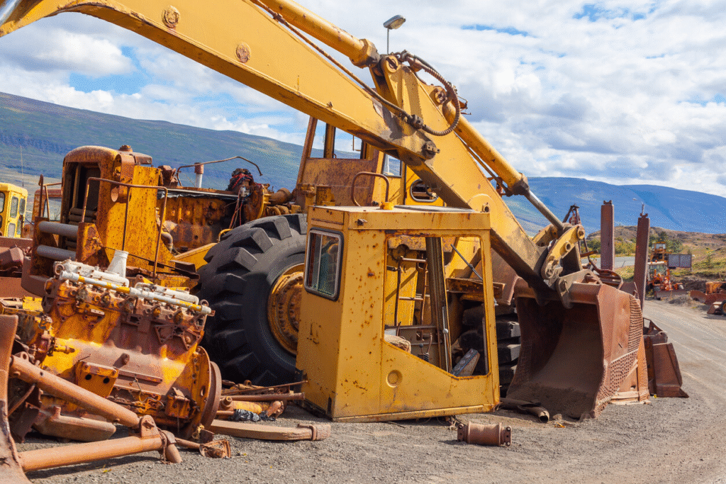 Salvage Heavy Equipment Parts