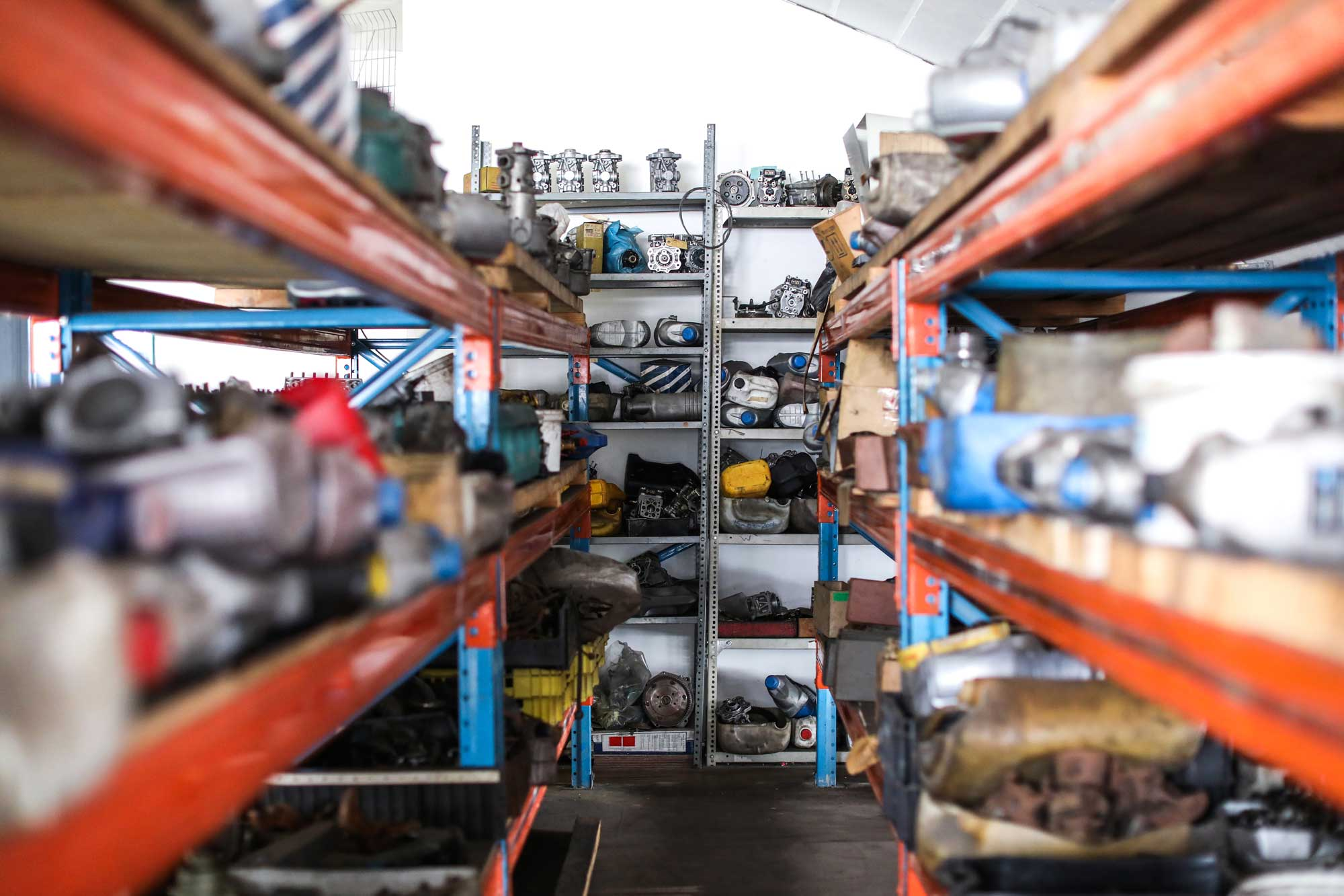 Counterfeit heavy equipment parts